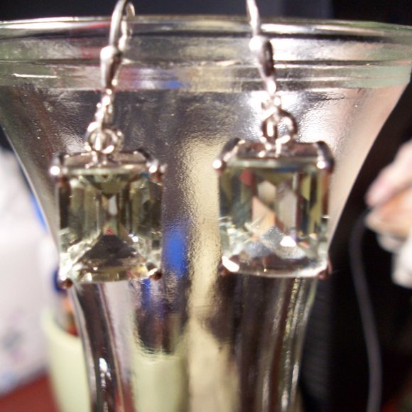 Prasiolite Earrings - Picture 5 of 5